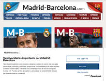 Tablet Screenshot of madrid-barcelona.com